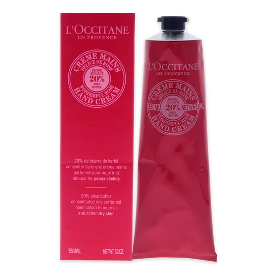 Crema para Manos L'occitane Wonderful Rose con 20% de Manteca
