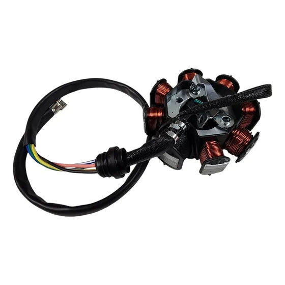 Estator Motomel Cg 150 S2 Y Varilleras / 8 Bobinas Completo