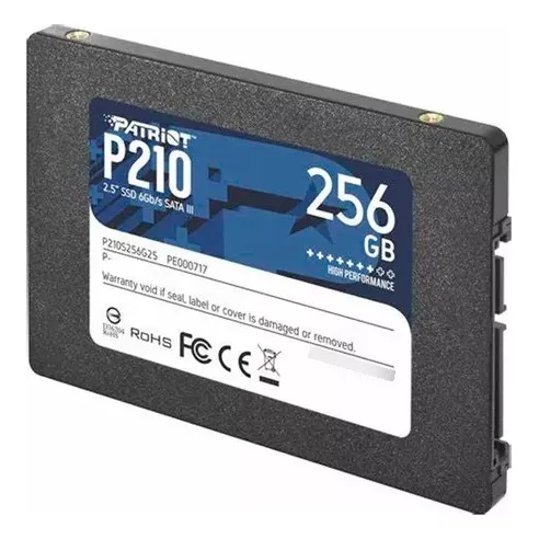Disco Ssd Patriot 256gb P210 