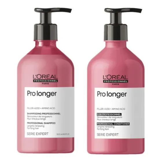 Pack Shampoo 500ml + Acondicionador 750ml Pro Longer Loreal