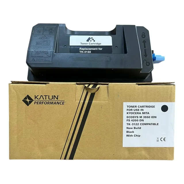 Tóner compatible con Kyocera Tk3122 Tk-3122 Fs4200 M3550 Katun