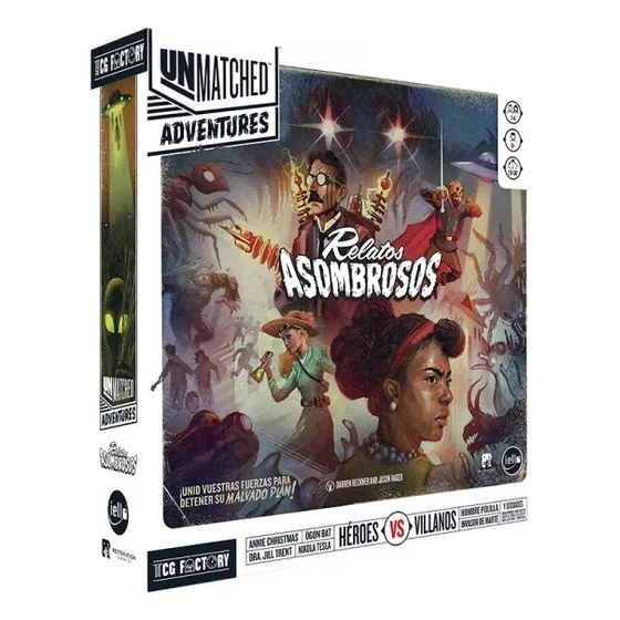 Unmatched Adventures: Relatos Asombrosos Español Juego Mesa