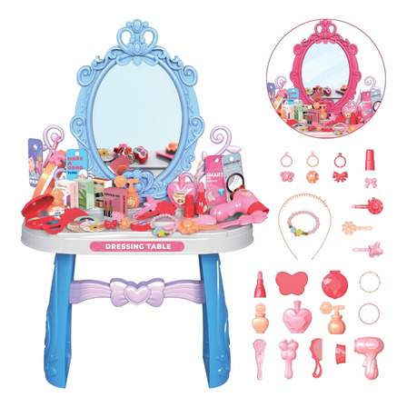 Penteadeira Infantil Com Acessórios Para Menina Princesa Penteadeira Infantil Com Acessórios Para Menina Princesa