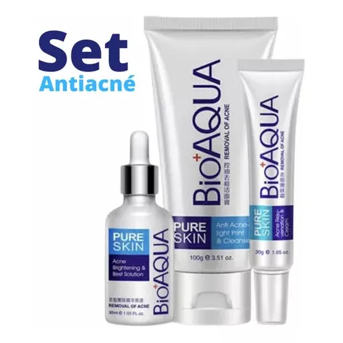 BIOAQUA 3 en 1 cara acné cicatriz eliminación manchas espinillas aceite crema cicatriz marcas manchas aceite hidratante - GAOY