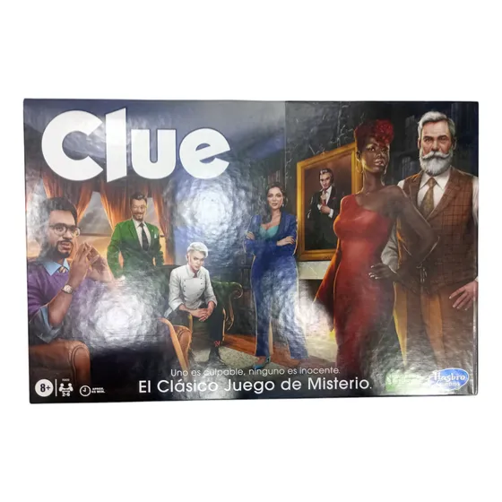 Juego De Mesa Clue De Hasbro Gaming Para Niños  Juego Clue