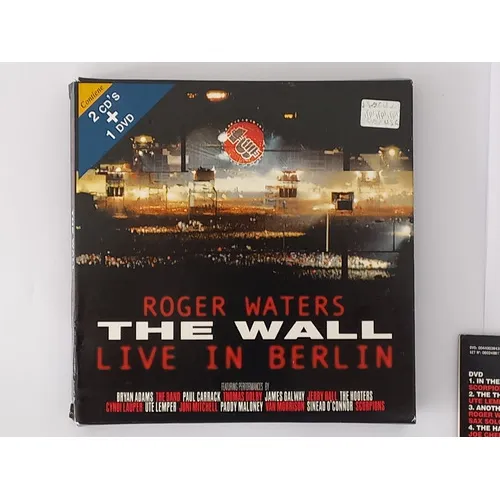 Roger Waters The Wall Live Berlin - 2 Cds + 1 Dvd  