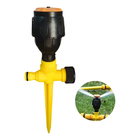 Irrigador Giratório Automático Aspersor Grama Espiga Impulso