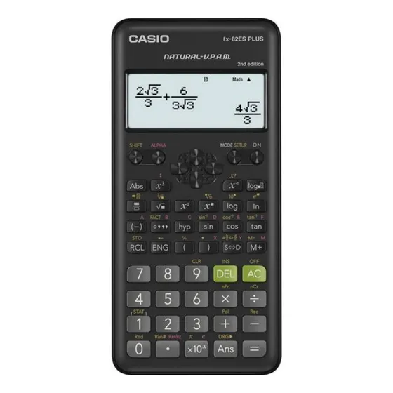 Calculadora Cientifica Casio Fx-82esplus Calculo Logaritmico