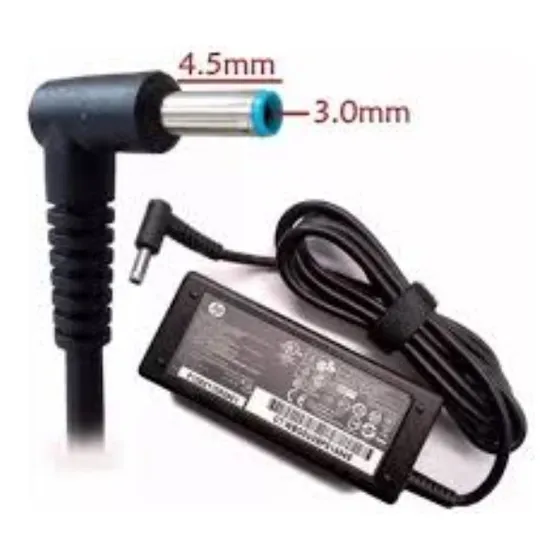 Cargador Para Laptop Hp 19.5v 3.33a Punta Azul Somos Tienda