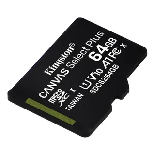 CartĂŁo De MemĂłria 64gb Sdcs2/64gbsp Microsd Canvas Kingston CartĂŁo De MemĂłria 64gb Sdcs2/64gbsp Microsd Canvas Kingston