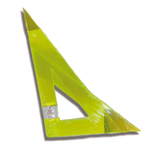 Juego Escuadras 45° 35cm 30° 25cm Grande Sin Bisel Blisterx2