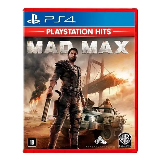 Jogo Mad Max Para Playstation Ps4 Midia Fisica