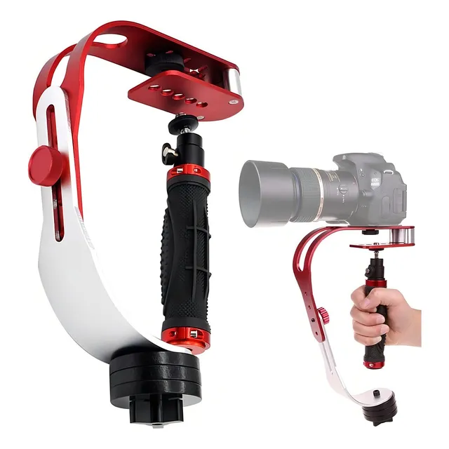 Estabilizador Camara Video Steadycam Gopro Color Rojo