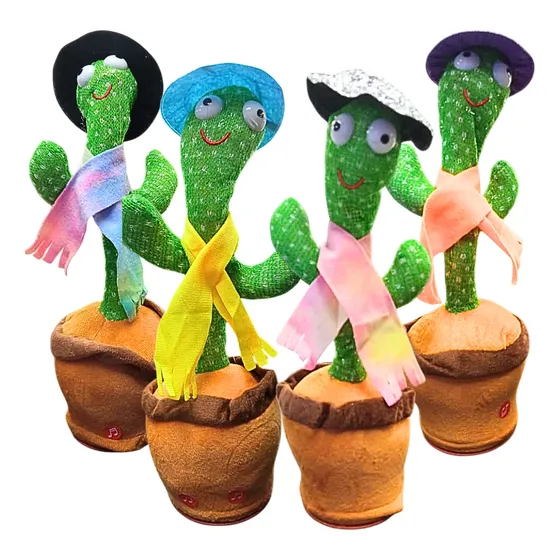 Cactus Bailarin Canta Baila Y Repite Voces Recargable