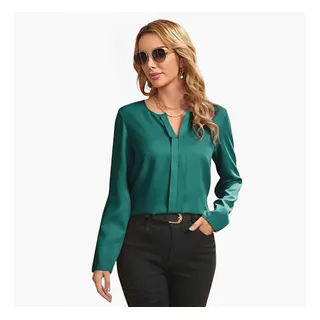 Blusas verdes esmeralda hotsell