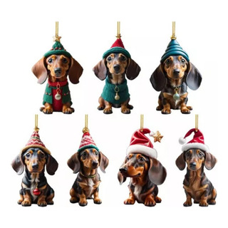 Fe 7 Adornos Navideños For Halloween Con Forma De Perro Fe 7 Adornos Navideños For Halloween Con Forma De Perro