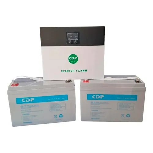 Combo Inversor Cdp 1000w 24v 110v Con 2 Baterias 12v/100a