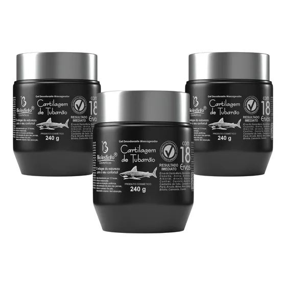 Poderoso Gel Masajeador Cartílago De Tiburón Ultra Fuerte