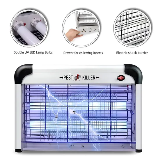 Lampara Matamosca Mosquitos Zancudos Electroinsectos