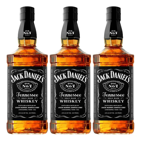 Jack Daniels Old N°7 700ml X 3 Unidades