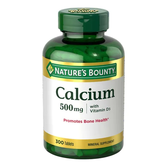 Suplemento Nature's Bounty Calcium Plus 500 Mg De Vitamina D