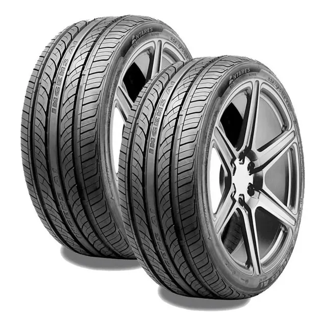 Paquete De 2 Llantas 195/55 R16 Antares Ingens A1 Run Flat
