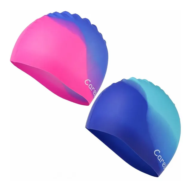 Gorro Natacion 2 Unidad Gorra Silicona Duradera Para 12