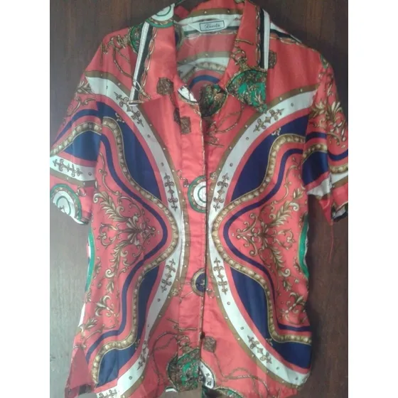 Blusa Elegante Seda Para Señoras Poco Uso Talla M