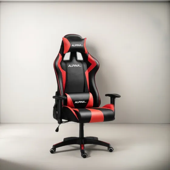 Silla Gamer Alpina Ergonómica Giratoria Reclinable premium