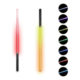 Juguetes Acrílico Star Wars Espadas 70cm Luz Diez Colores *2 Juguetes Acrílico Star Wars Espadas 70cm Luz Diez Colores *2