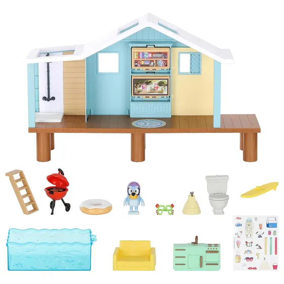Bluey Casa De La Playa Set Beach Cabin