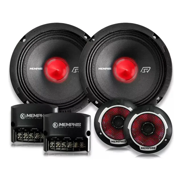 Set De Medios 6.5pulg  Memphis Srxp62cv2 250w Led Rgb