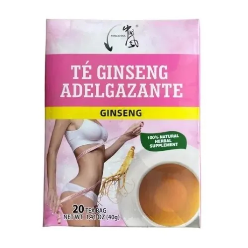 Te Ginseng Slimming Adelgazante 6 Unidades