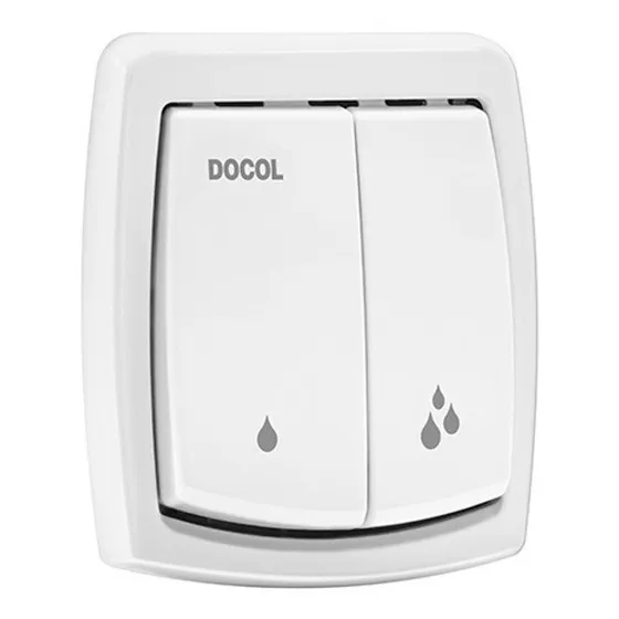 Acabamento Para Válvula De Descarga Salvágua Docol