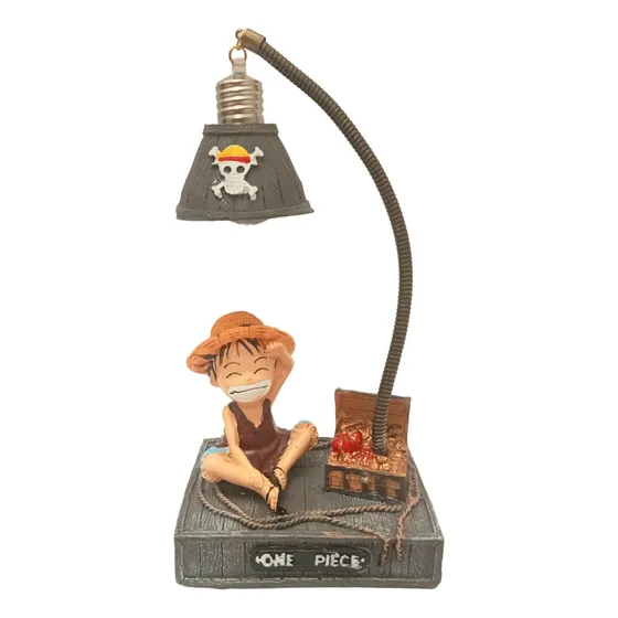 Lámpara De Noche De Resina Para Niños Totoro Luffy Chopper