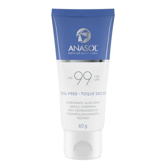 Protetor Facial Fps 99 Anasol Toque Seco Com Proteção Ultra