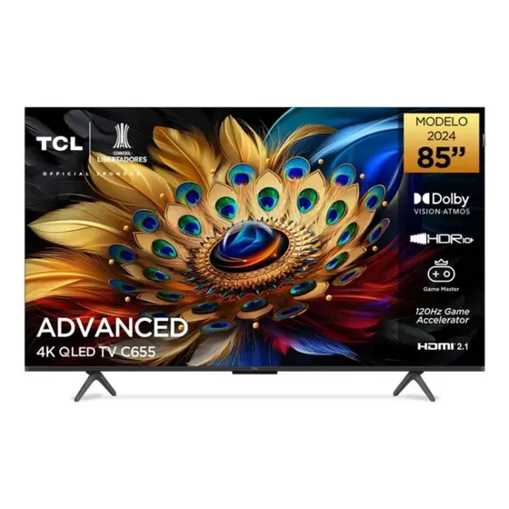 Tv Tcl 85  Pulgadas 85c655 Advanced 4k-uhd Qled Google Tv
