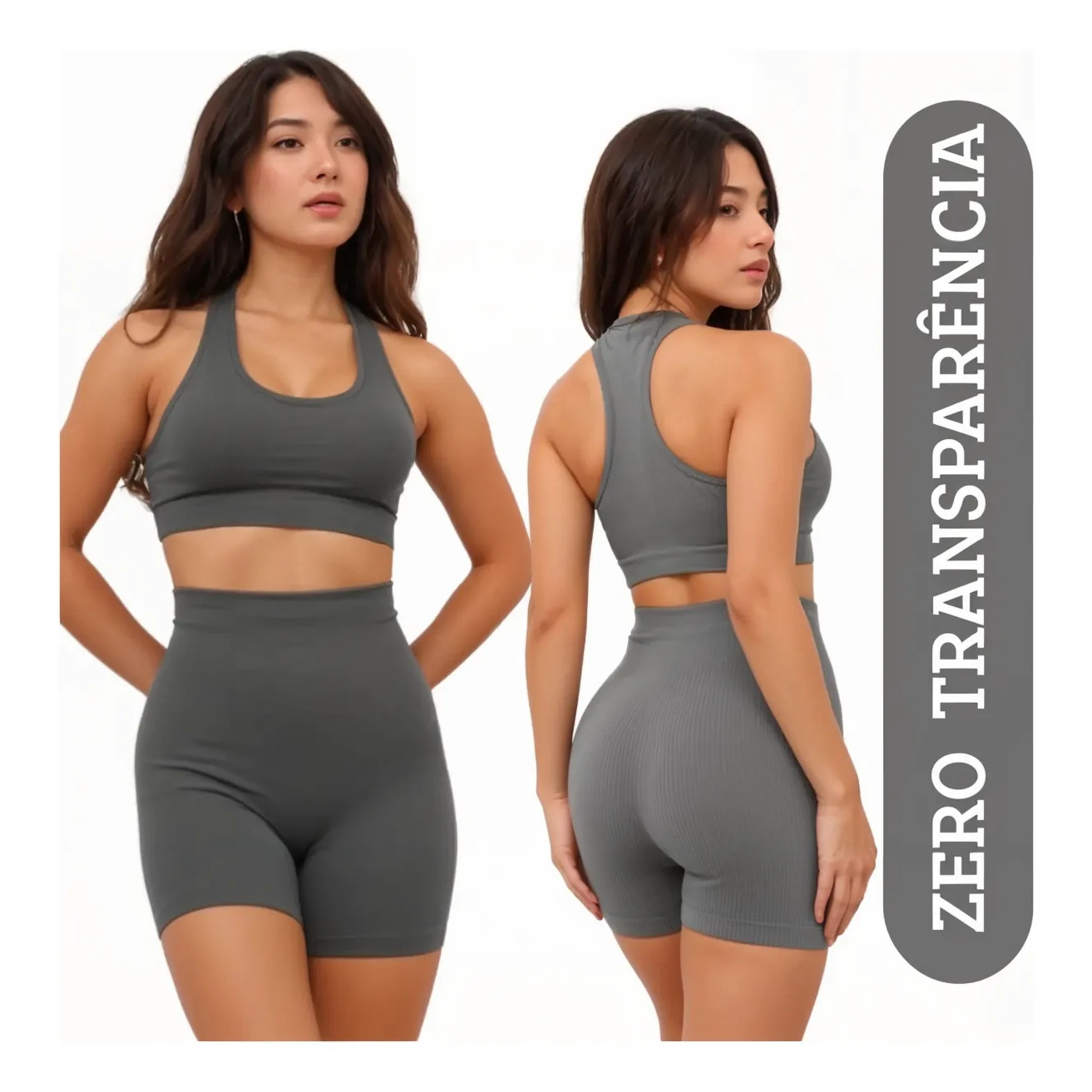 Conjunto Academia Feminino Fitness Shorts