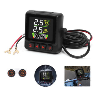 Monitoreo Presión Neumáticos Motos Detector Tpms Alarma Voz Monitoreo Presión Neumáticos Motos Detector Tpms Alarma Voz