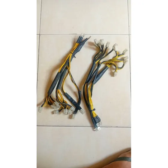Ramal Cables Pci 10 Conectores Fuente Poder S9 L3 (usados)