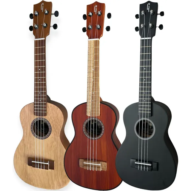 Ukelele En Cedro Incluye Forro, Método Y Pua. Originales. 