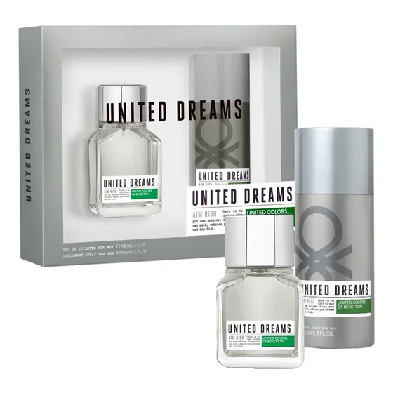 Kit Perfume Benetton Aim High 100ml + Desodorante 150ml Febo