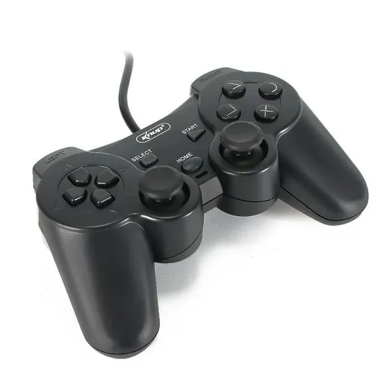 Controle Joystick Para Video Game Preto Com Fio