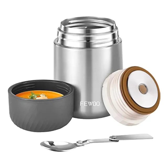 Fewoo - Termo De Alimentos  Contenedor De Sopa