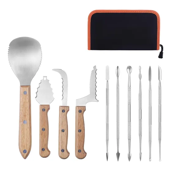 Kit Herramientas Profesional Inoxidable Para Halloween
