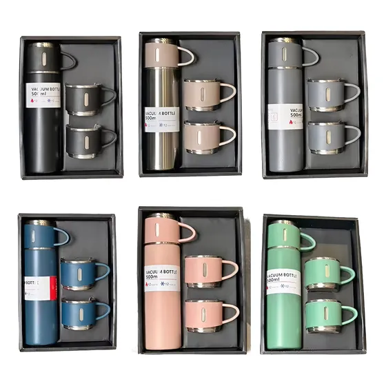 Termo Mate 500 Ml Acero Tipo  Discovery  Frio Calor + Taza