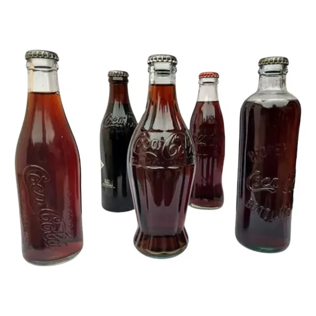 Colección De Botellas De Coca Cola