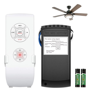 Control Remoto De Lámpara Ventilador De Techo Kit 3 Veloc Control Remoto De Lámpara Ventilador De Techo Kit 3 Veloc