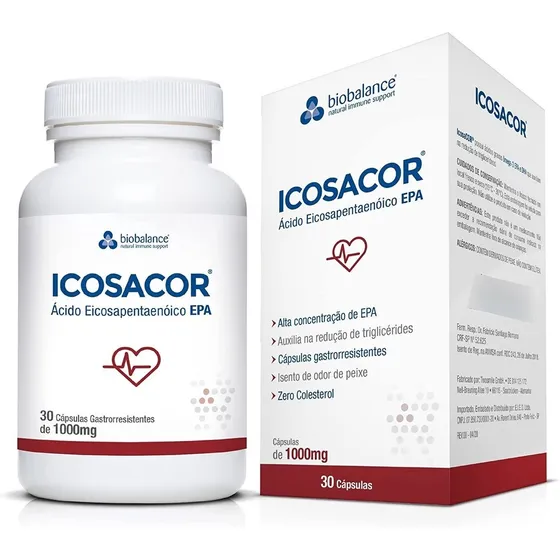 Biobalance Icosacor 30 Cápsulas 