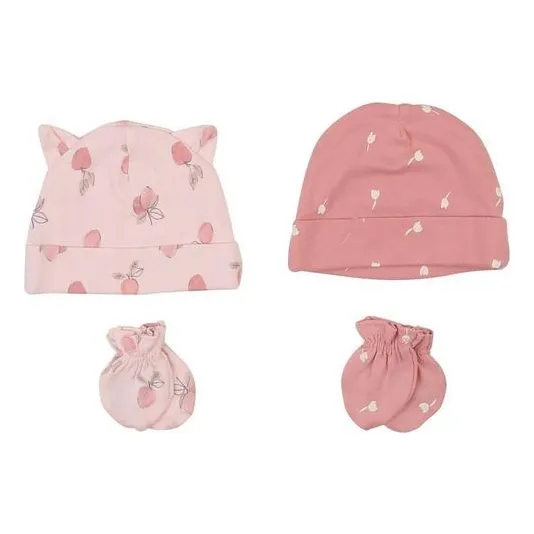 Gorro Y Mitones Bebe Primeras Mudas Mvd Kids